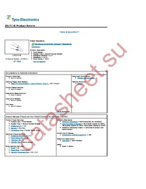 LR1F11K datasheet  